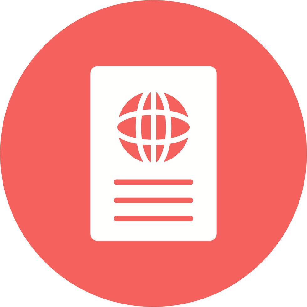 Passport Vector Icon
