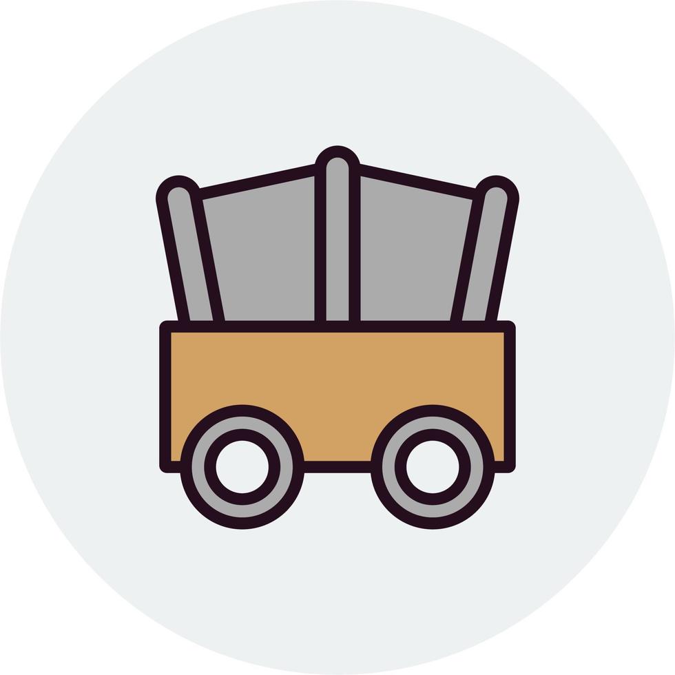 Wagon Vector Icon