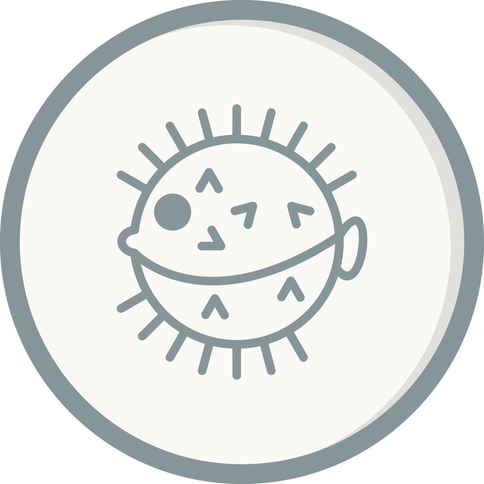 Globefish Vector Icon