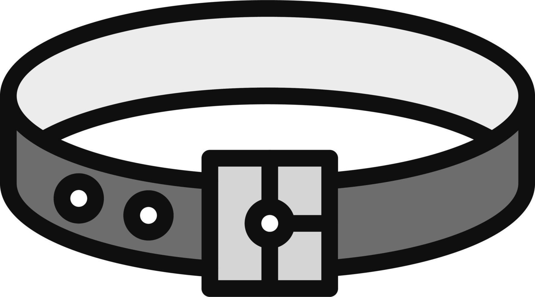 collar vector icono