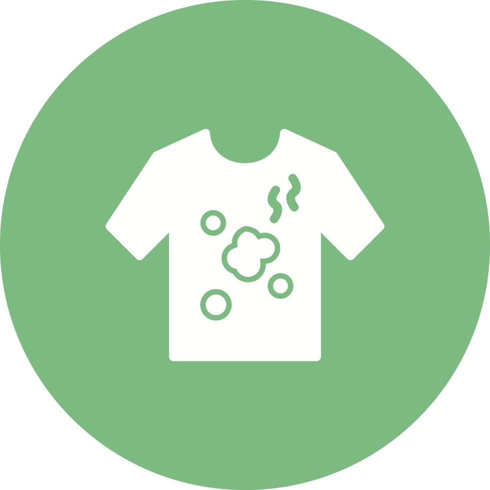 Dirty Shirt Vector Icon