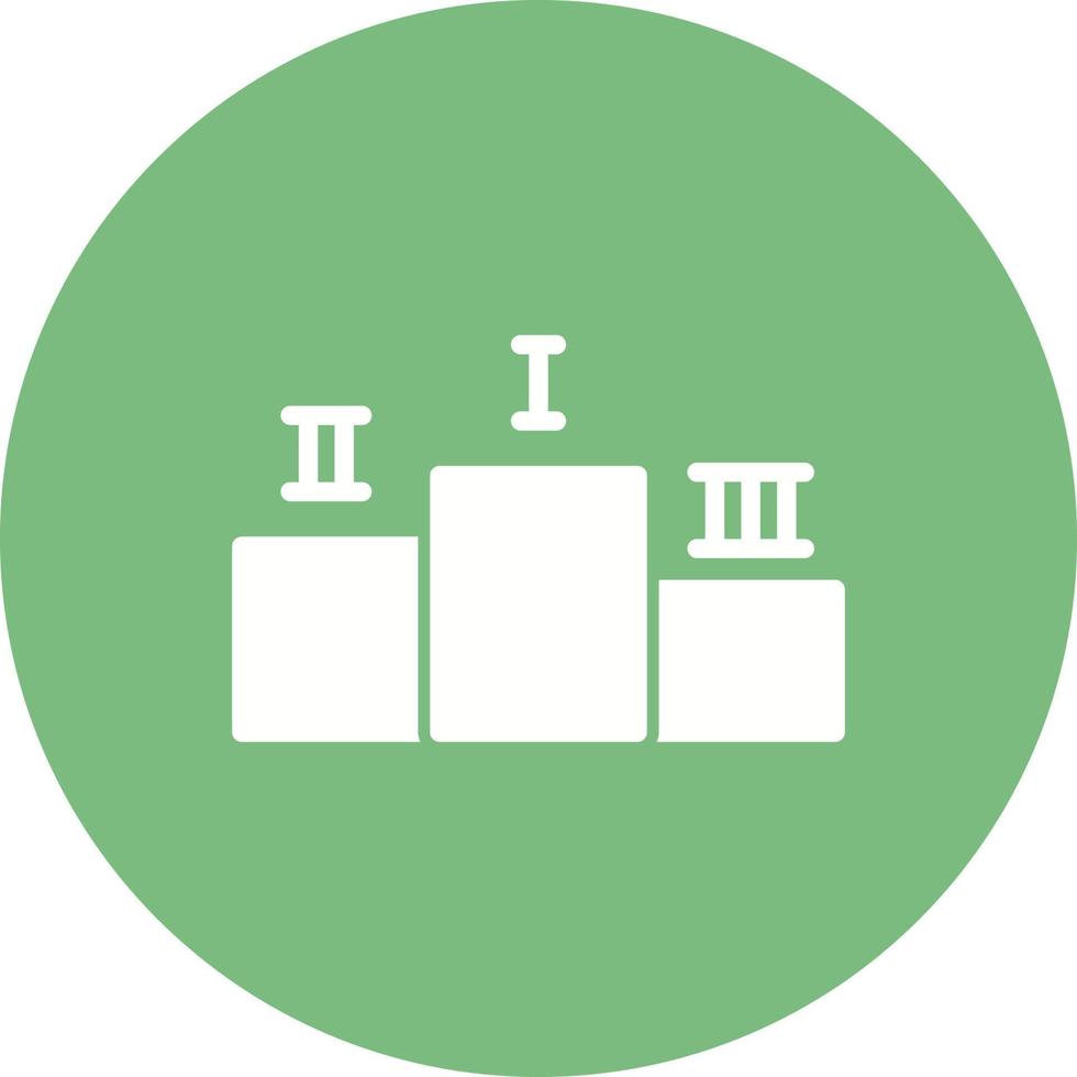 Podium Vector Icon
