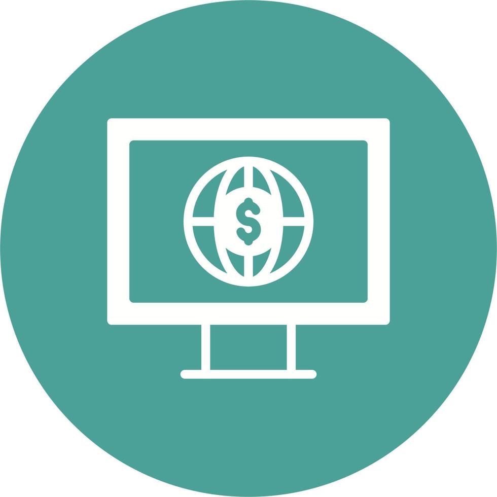 Online Business Vector Icon
