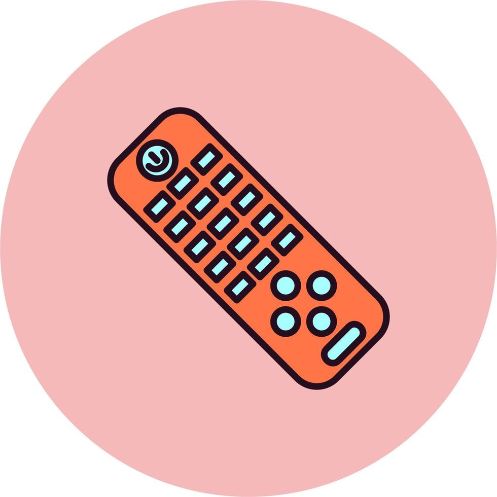 Remote Control Vector Icon