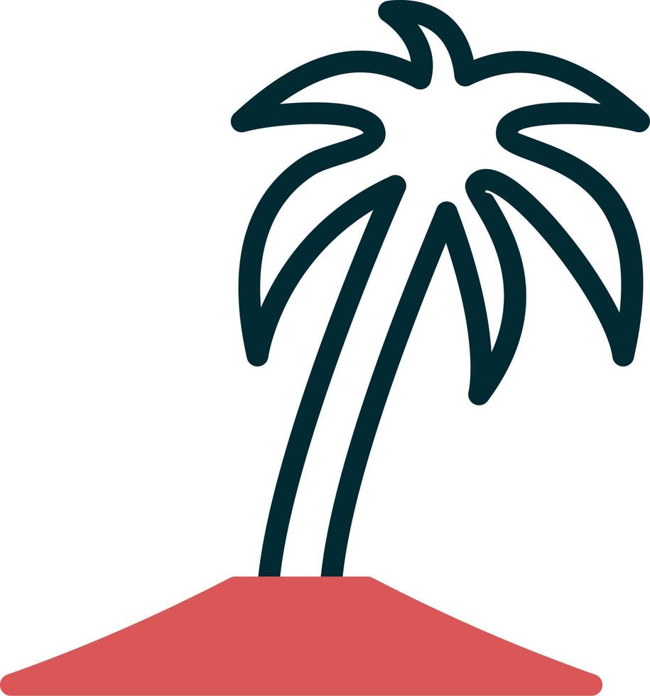 Palm Tree Vector Icon