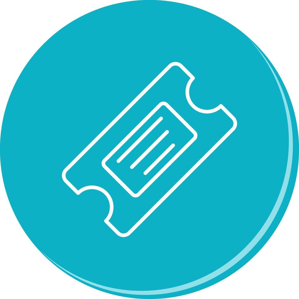 Ticket Vector Icon