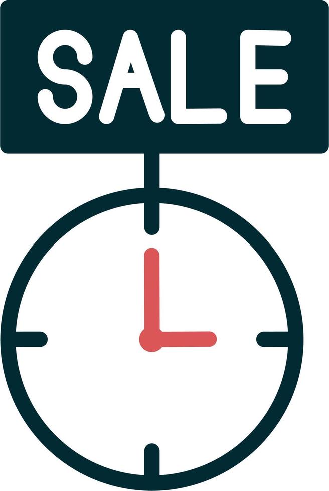 Sale Time Vector Icon