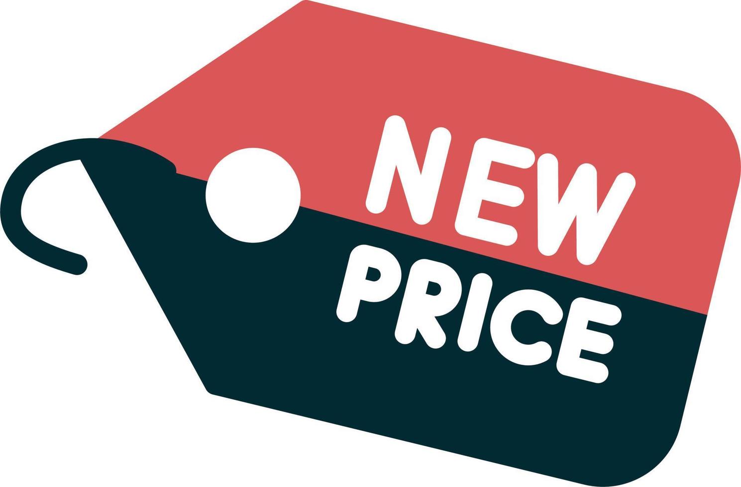 New Price Vector Icon