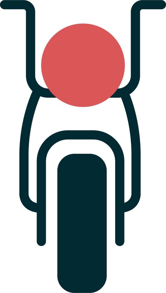 Motorbike Vector Icon