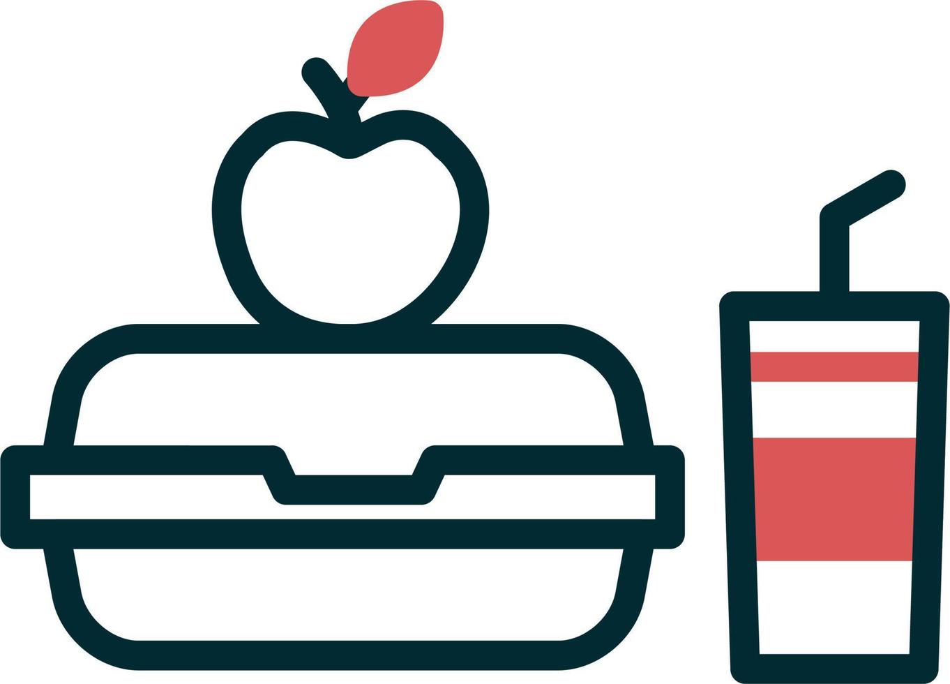 Lunch Box Vector Icon