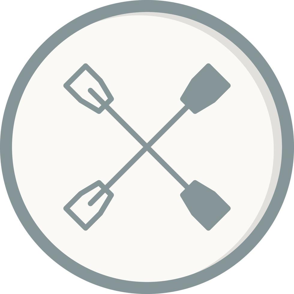 Oars Vector Icon