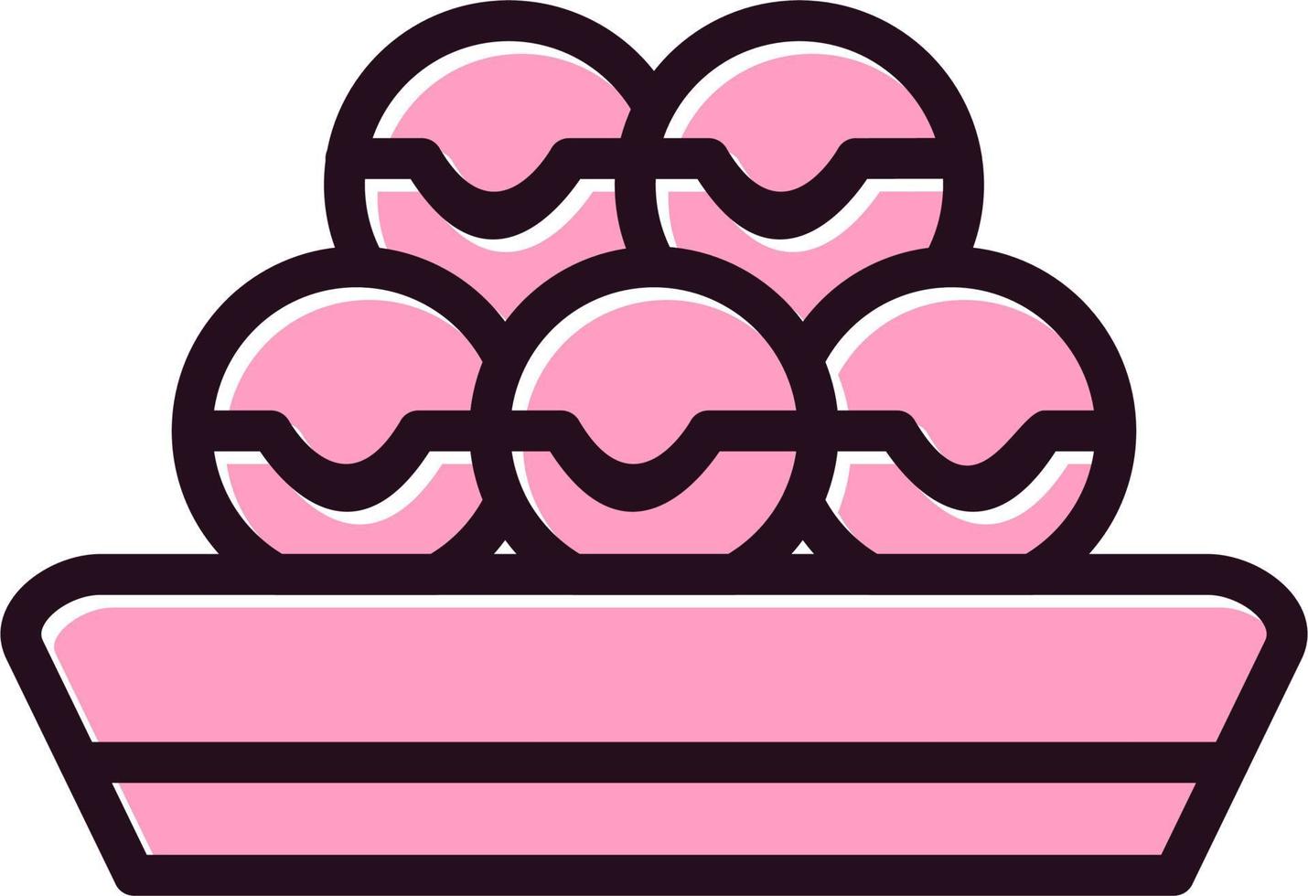 Takoyaki Vector Icon