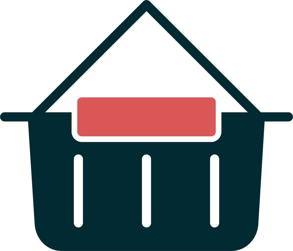 Shopping Basket Vector Icon
