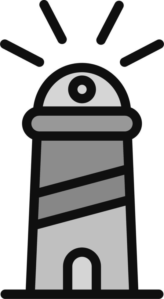 icono de vector de faro