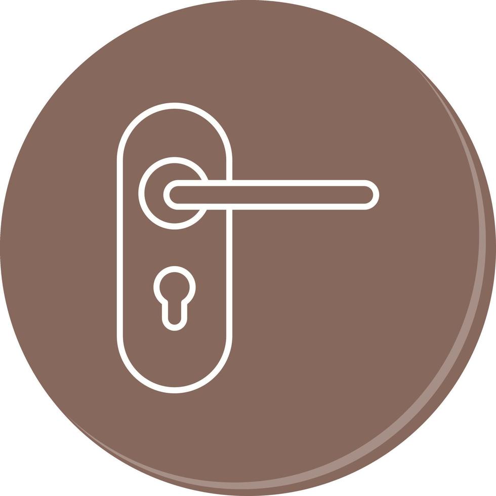 Door Lock Vector Icon 19631346 Vector Art at Vecteezy