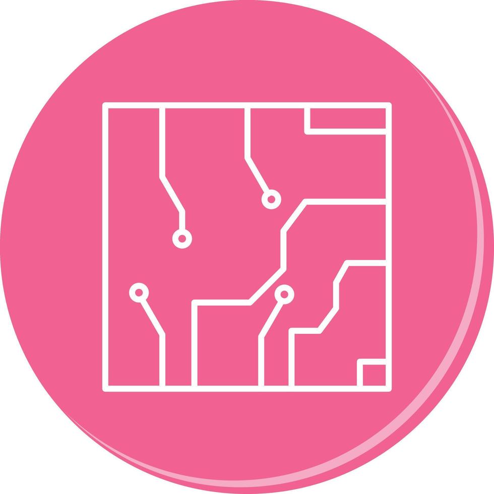 Electrical circuit Vector Icon