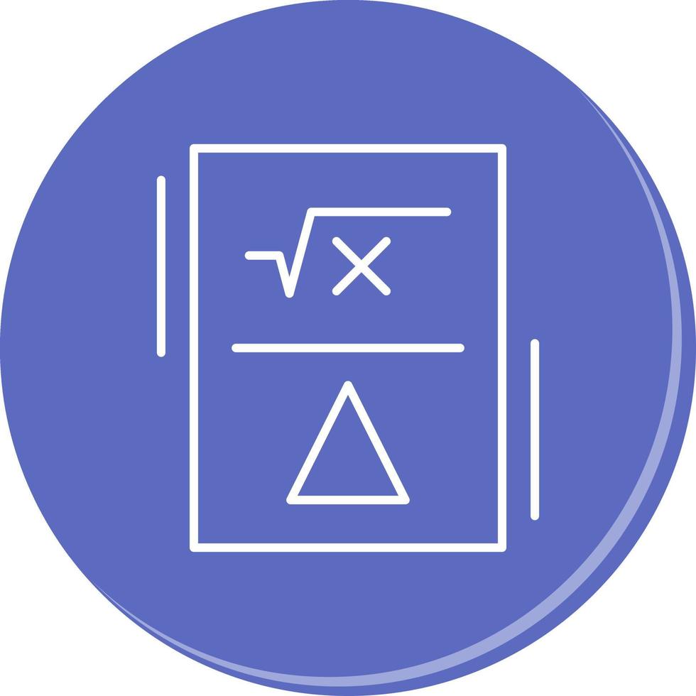 Formula Vector Icon