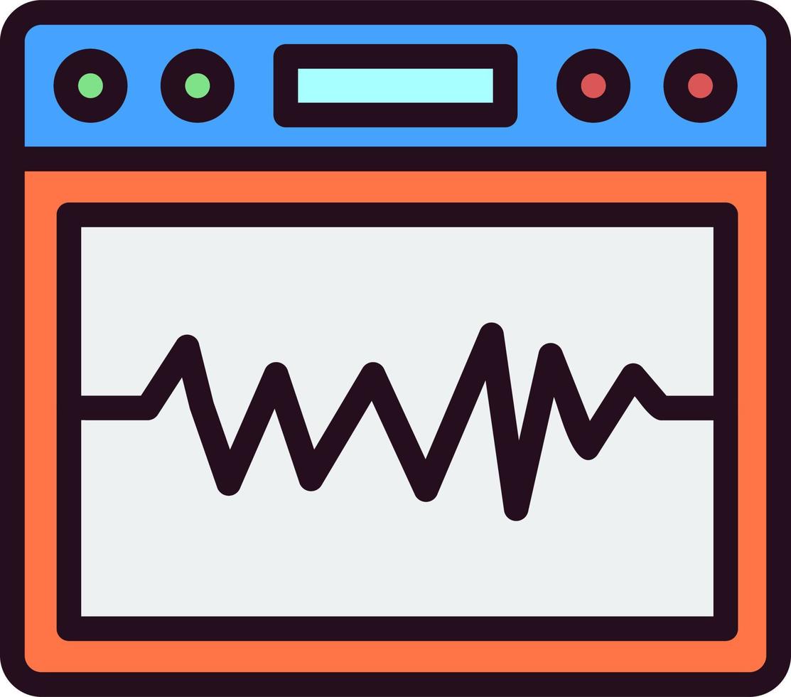 Seismograph Vector Icon