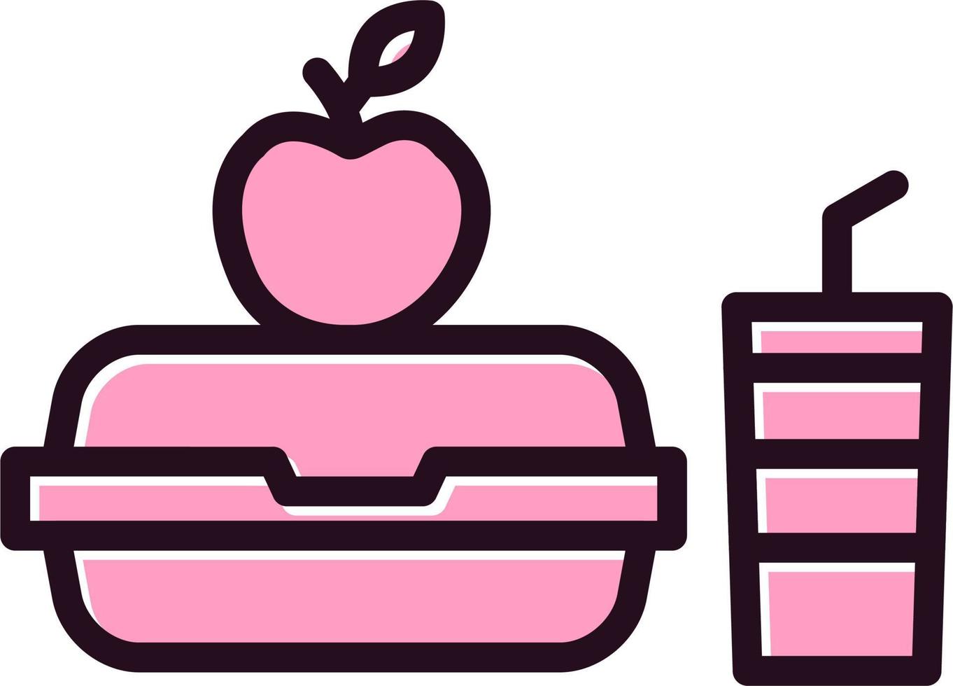 Lunch Box Vector Icon