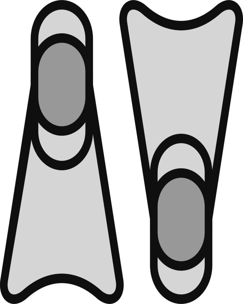 Flippers Vector Icon