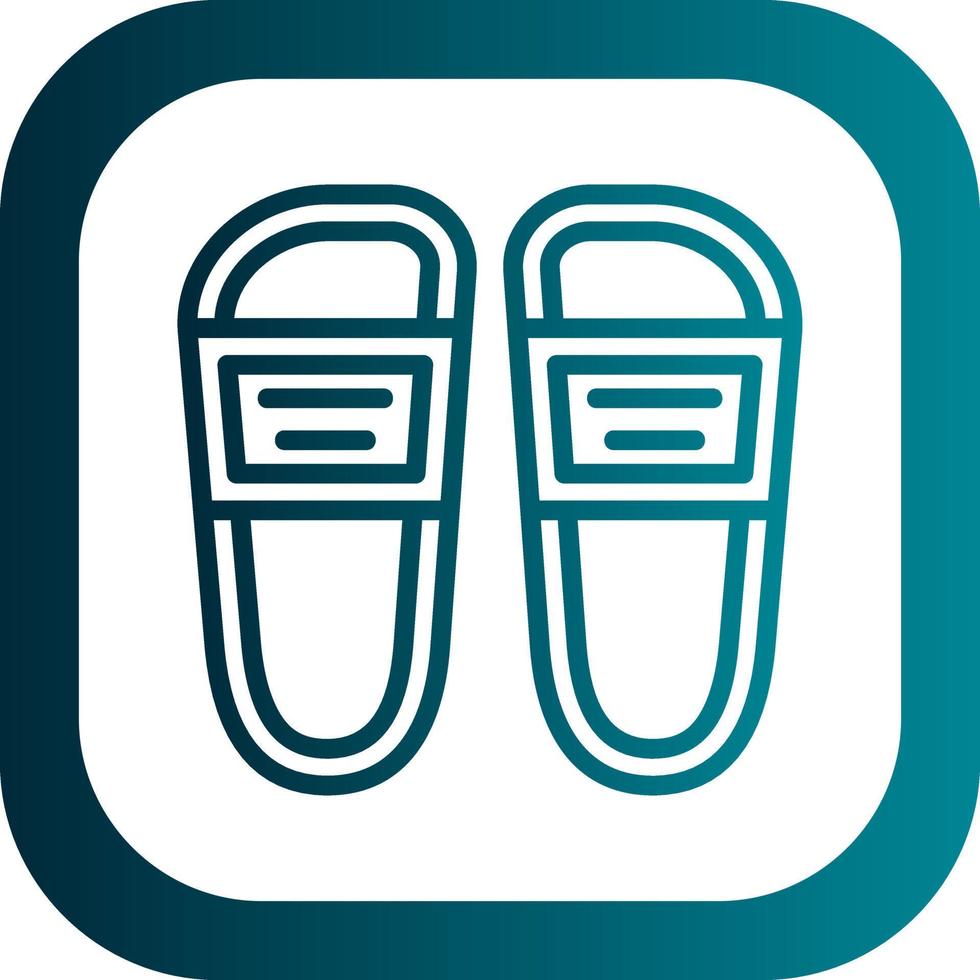 Slippers Vector Icon