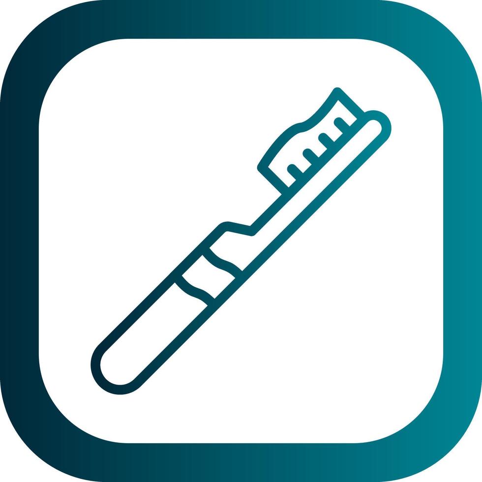 Toothbrush Vector Icon