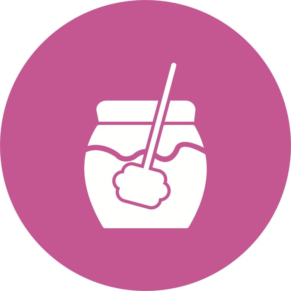 Honey Jar Vector Icon
