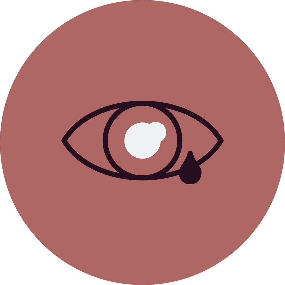 icono de vector de ojo