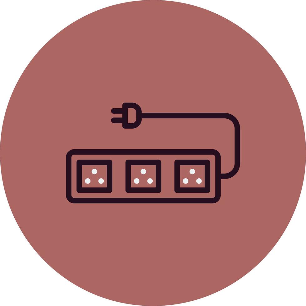 Power Strip Vector Icon