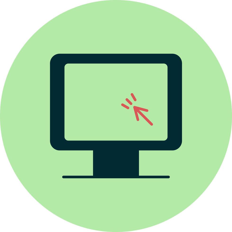 Monitor Vector Icon