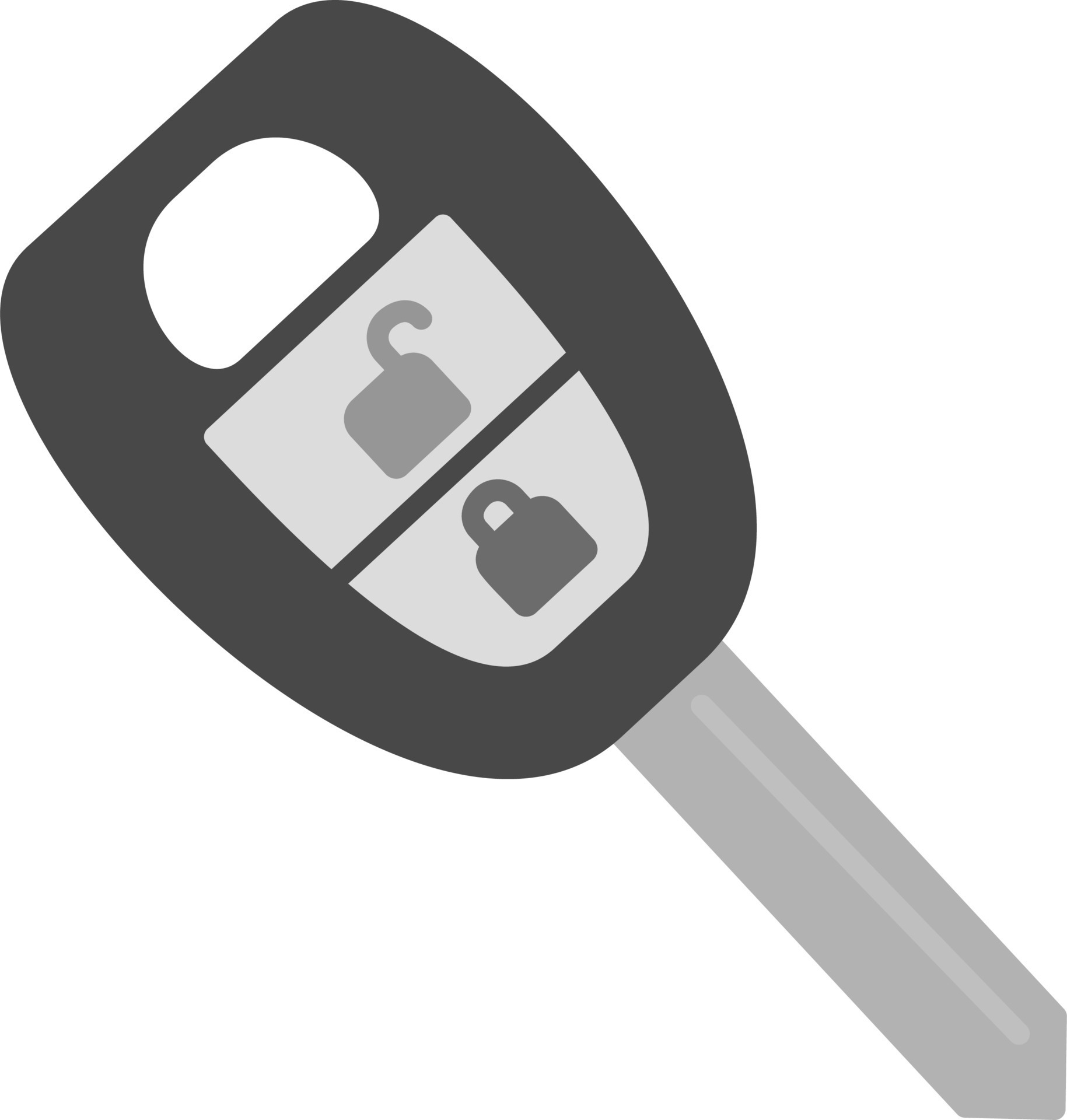 Car key Vector Icon 19632481 Vector Art at Vecteezy