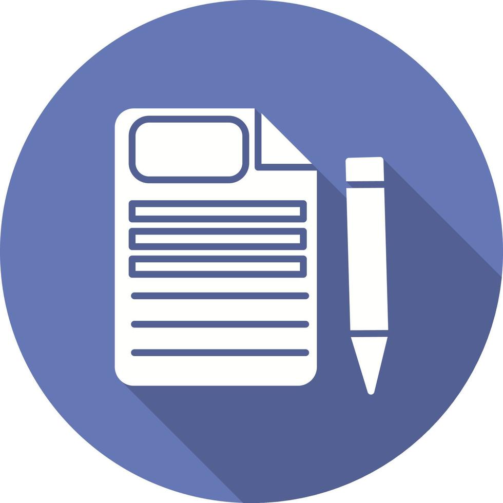 Draft Vector Icon