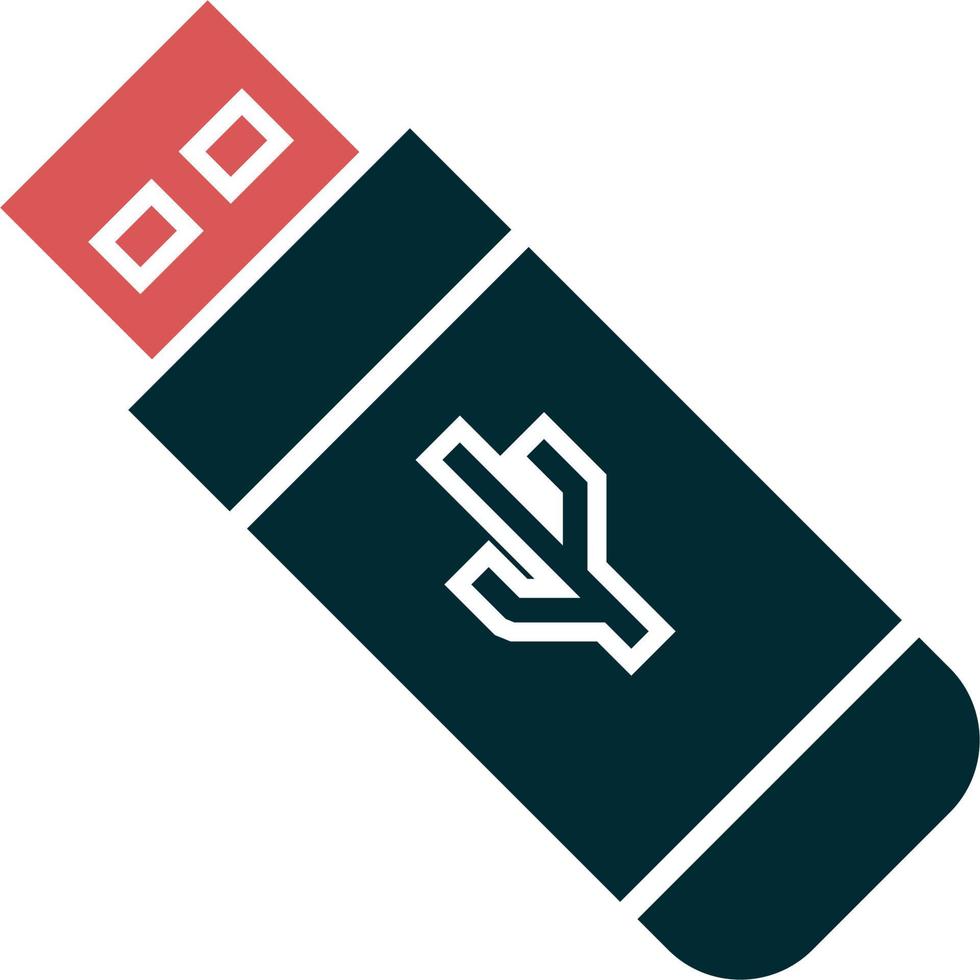 icono de vector de usb