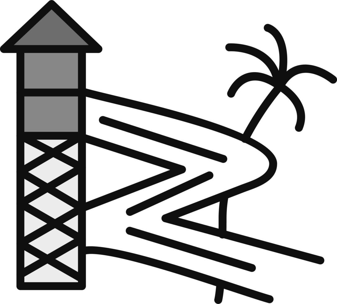 Water slide Vector Icon