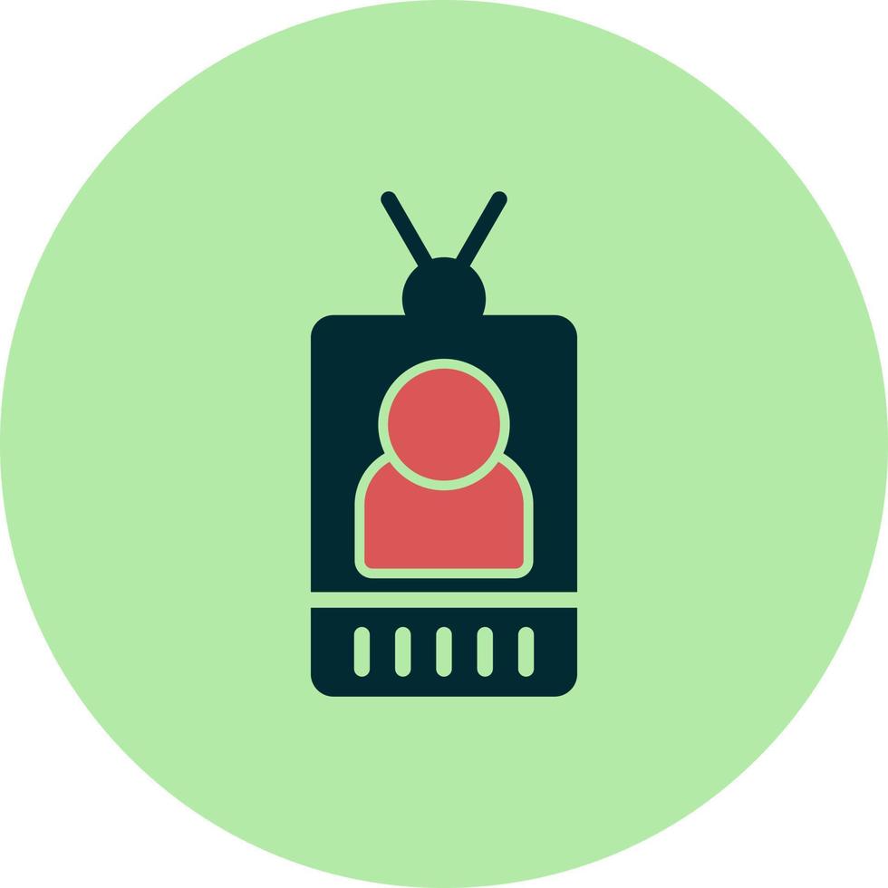 Press Pass Vector Icon