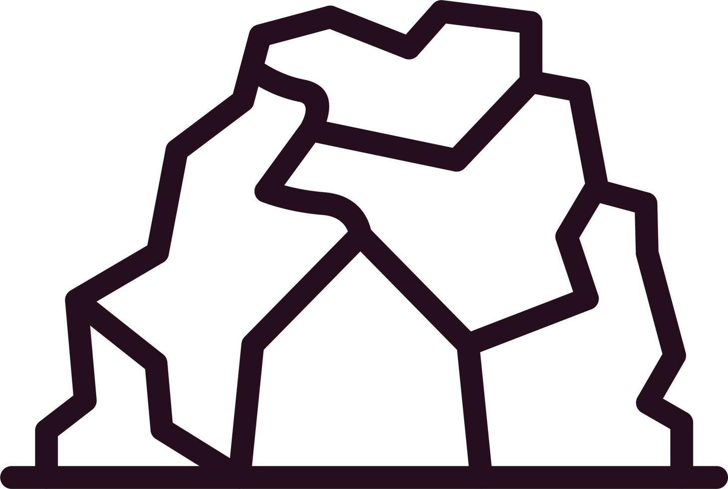 Cave Vector Icon