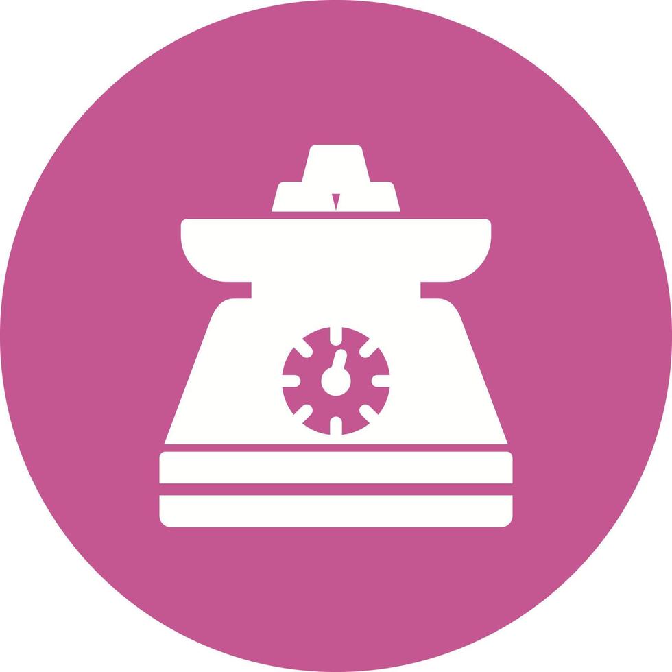 Weight Scale Vector Icon
