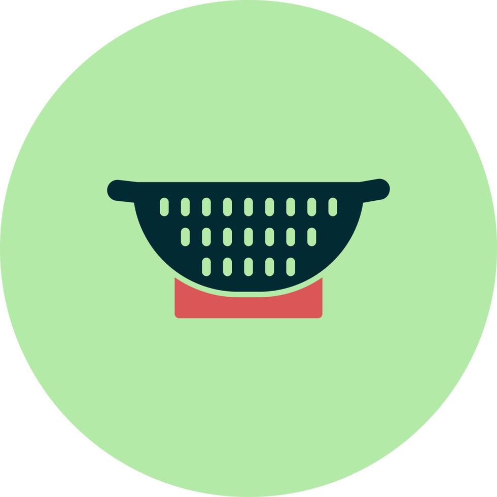 Colander Vector Icon