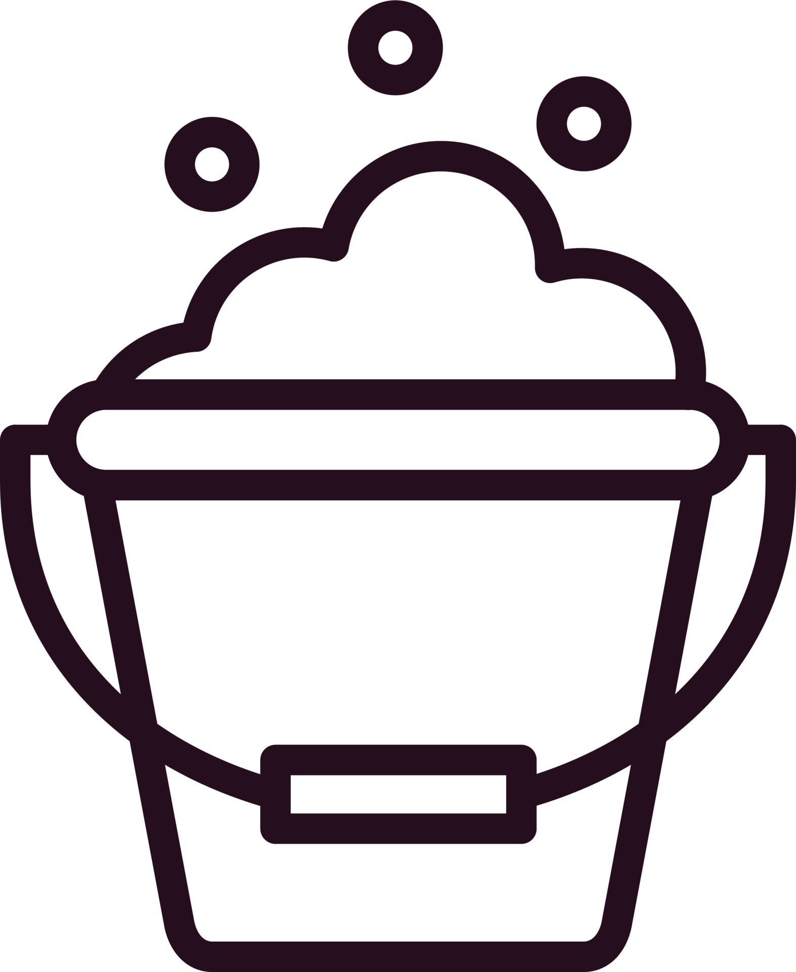 Cleaning Bucket Vector Icon 19633540 Vector Art at Vecteezy