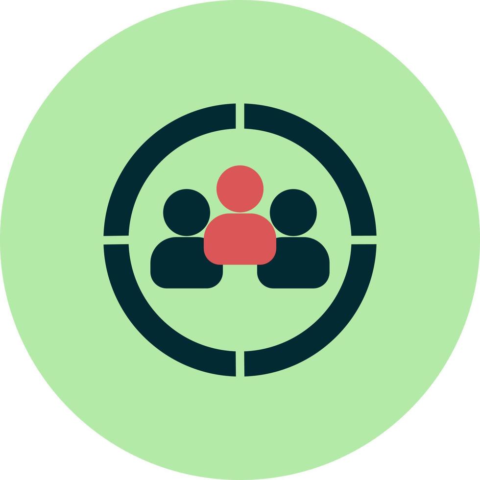 Target Audience Vector Icon