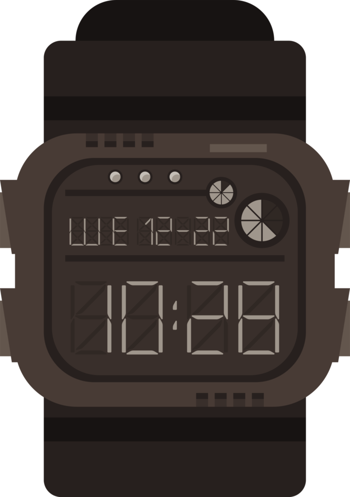 Free sport digital watch 19633889 PNG with Transparent Background