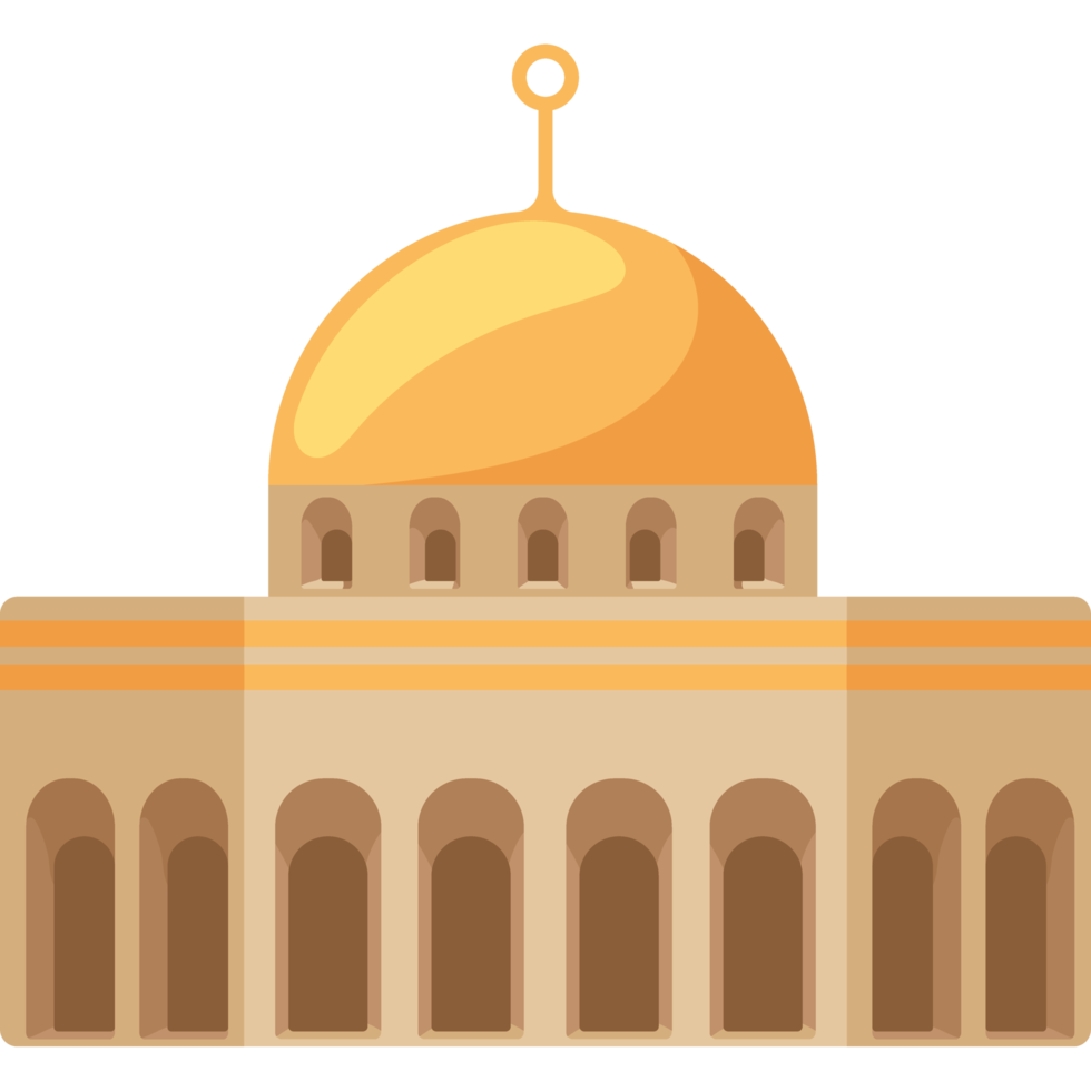 Fassade der muslimischen Moschee png