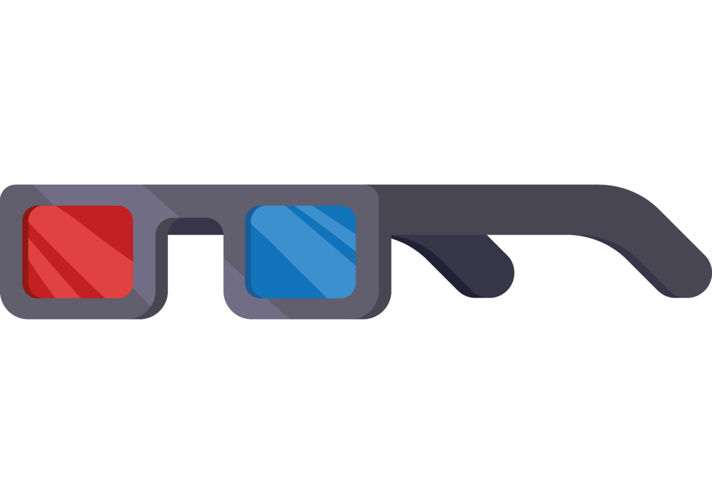 lunettes de cinéma 3d png