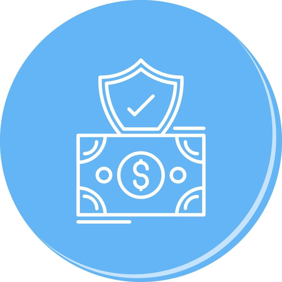 Investment Insurance Vector Icon