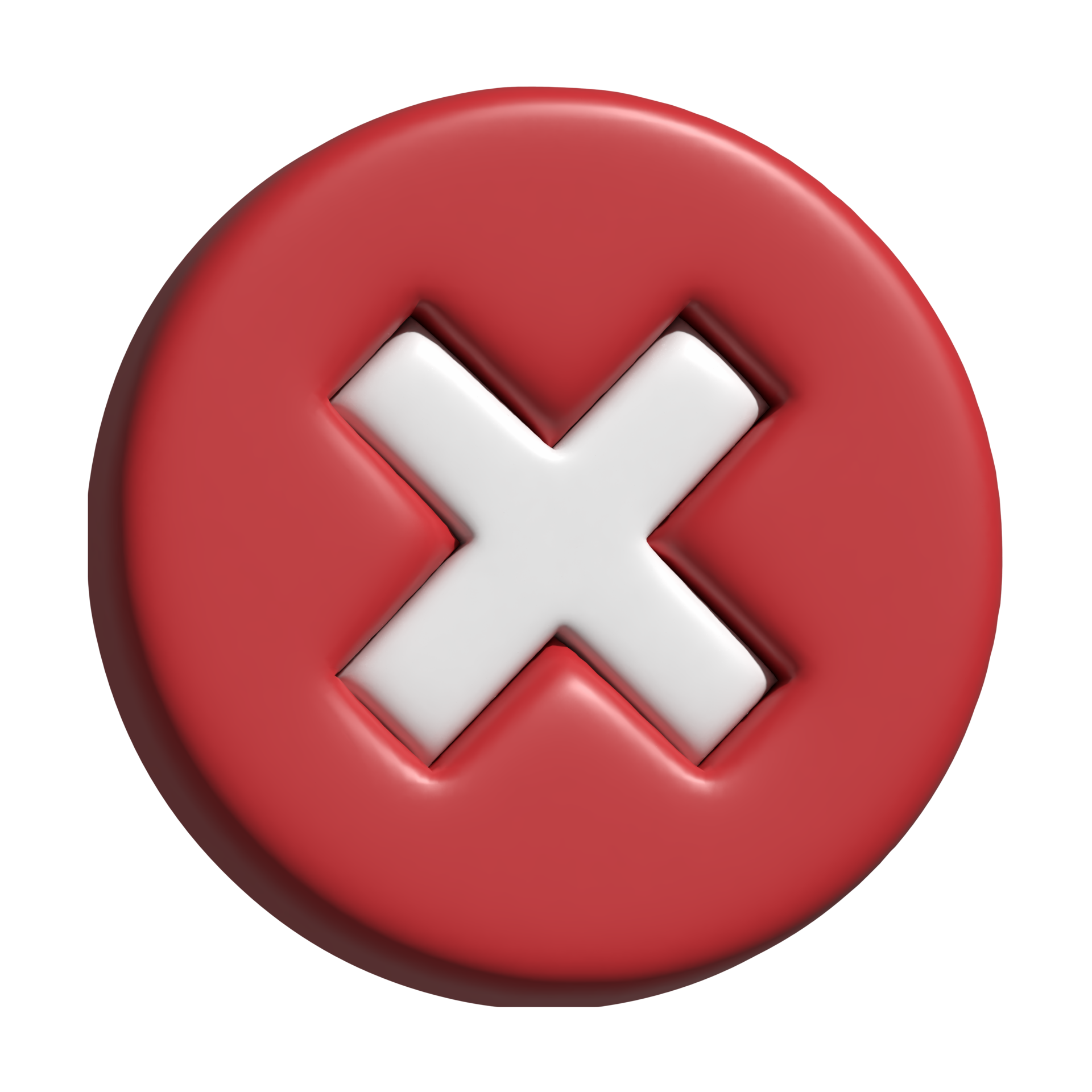 3d Icon Of Cancel 19634201 PNG 3d-icon-of-cancel-19634201-png