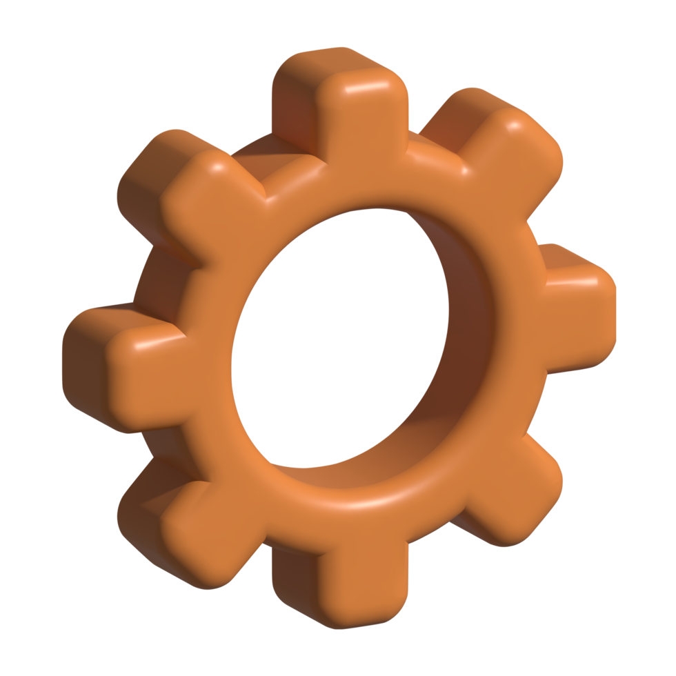 3d icon of gear png