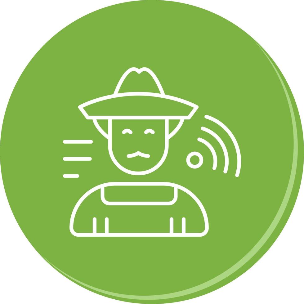 Farmer Vector Icon