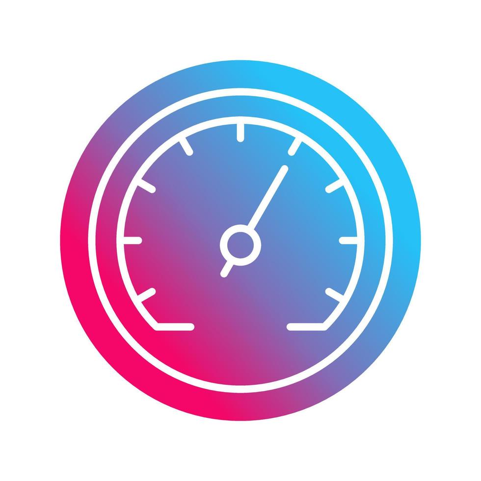 Speedometer Vector Icon