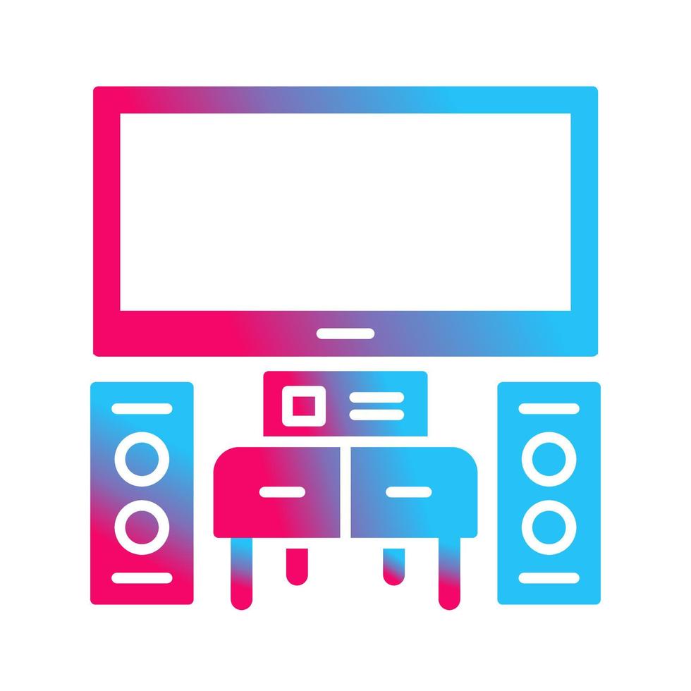 Home Theater Vector Icon