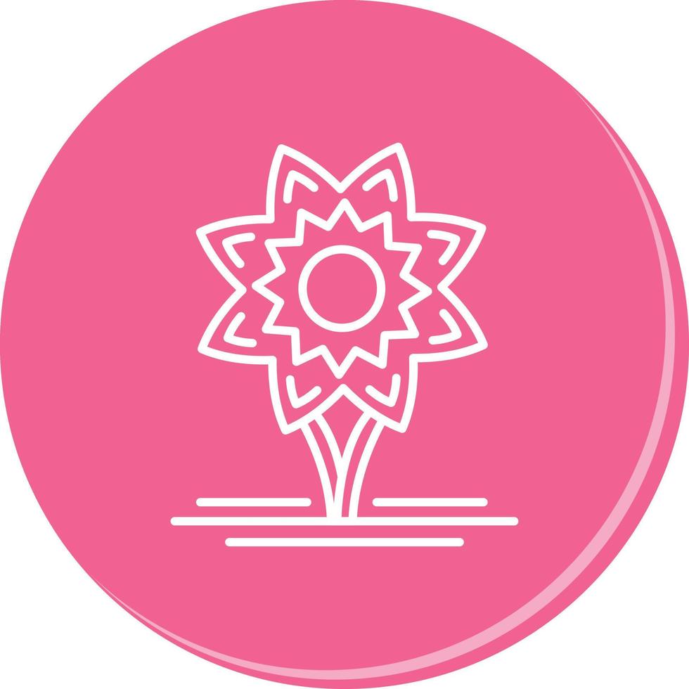 Daffodil Vector Icon